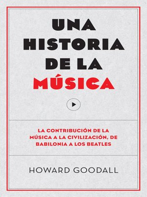 Una historia de la música - ebook